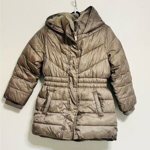Abercrombie The A&F Collection Kids Winter Coat The Ultra Tan Kids 5/6